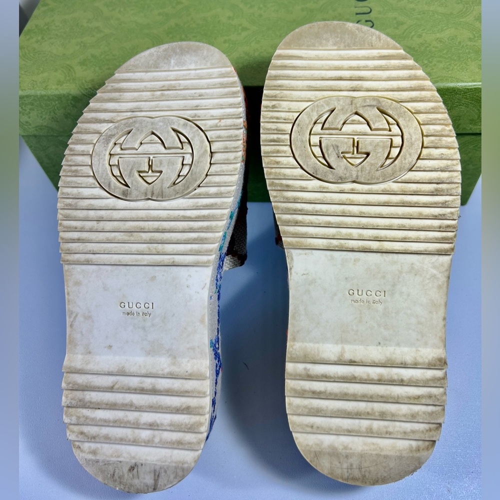 Gucci Women’s Platform Slide Sandal Size 36 1/2 - Picture 10 of 10